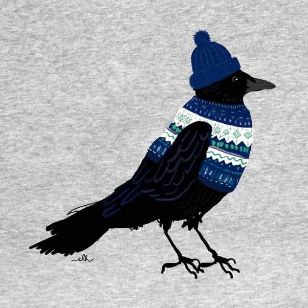 Cozy Crow! by EmilyLaurelHarris